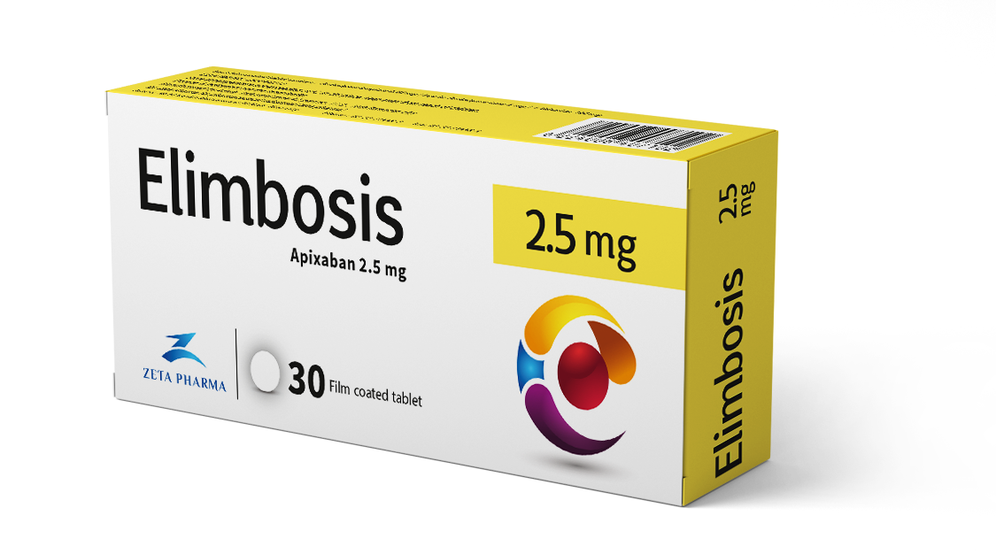 Elimbosis  - apixaban 2.5mg and 5 mg tablet 2