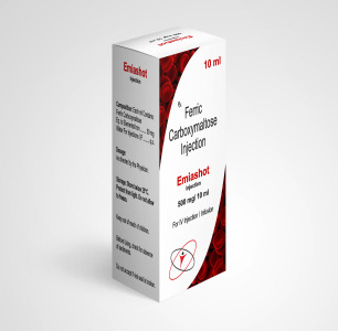 EMIASHOT - FERRIC CARBOXYMALLOSE INJECTION 500 MG/10 ML