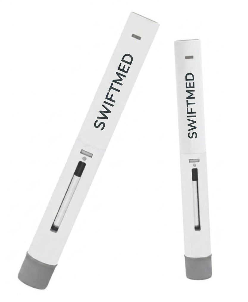 Empty Disposable Single Dose Injection Pen (Autoinjector)- Medical Device