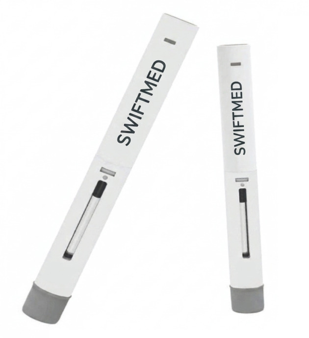 Empty Disposable Single Dose Injection Pen (Autoinjector)- Medical Device