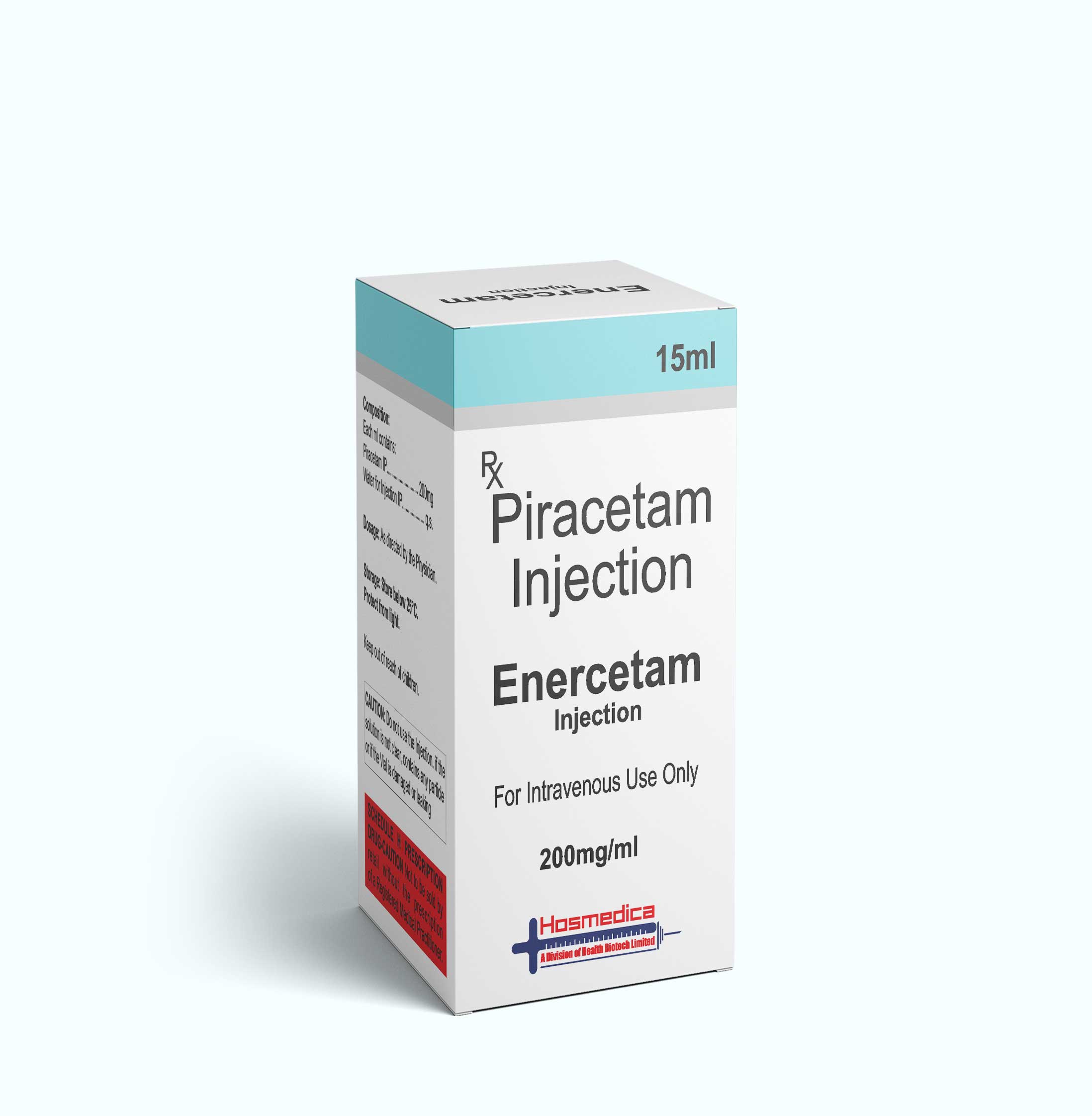 ENERCETAM - PIRACETAM INJECTION 200MG/ML 15ML
