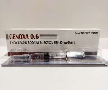 Enoxaparin Sodium Injection 40 mg/0.4 mL & 60 mg/0.6 mL Prefilled Syringe