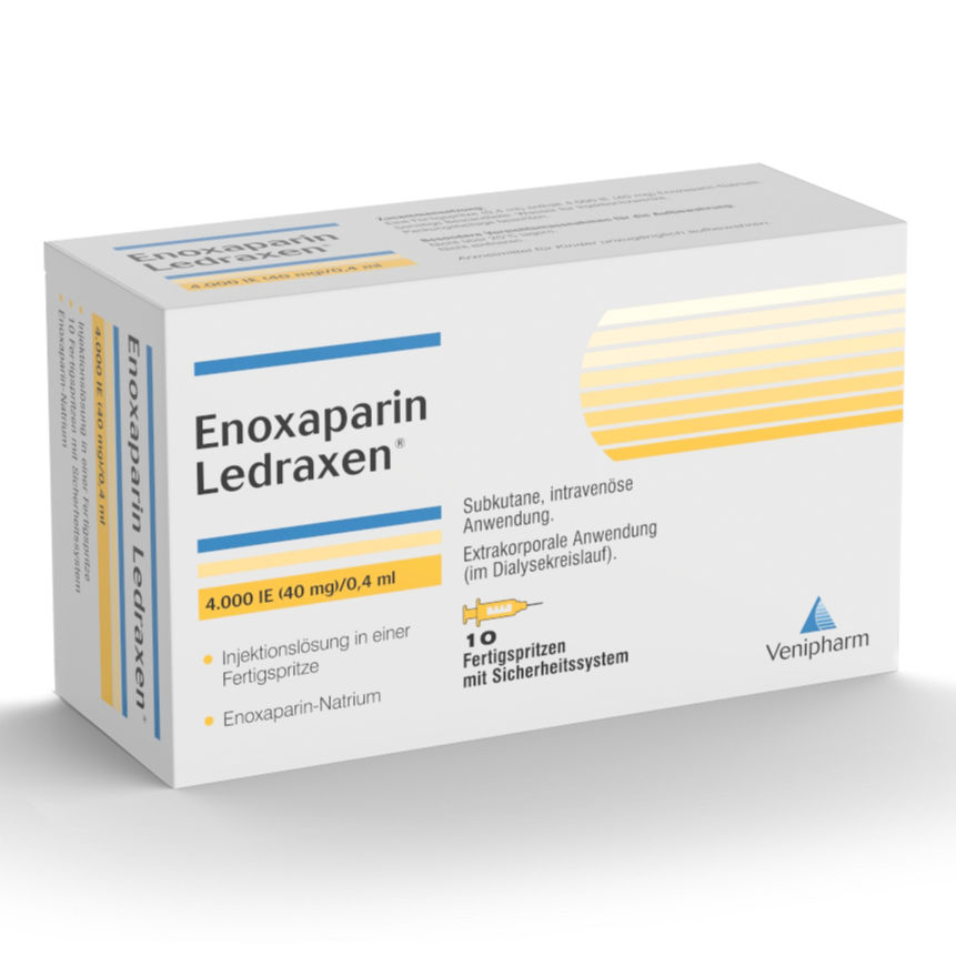 Enoxaparin , solution for injection in pre-filled syringe