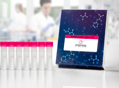 Enzyme panel with immobilized Lipases