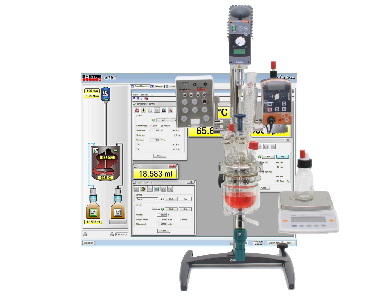 ePAT - enhanced double jacketed reactor