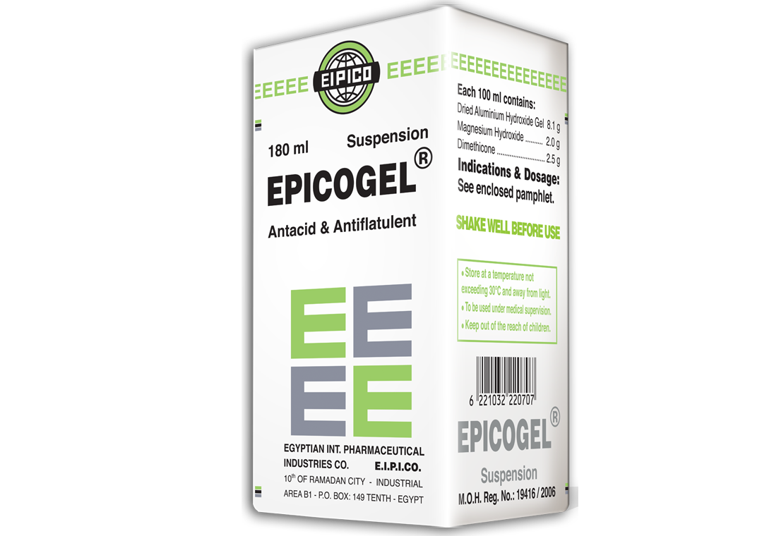EPICOGEL ® (Dried aluminium hydroxide gel,Magnesium hydroxide,Dimethicone)