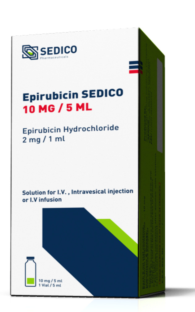 Epirubicin SEDICO vials