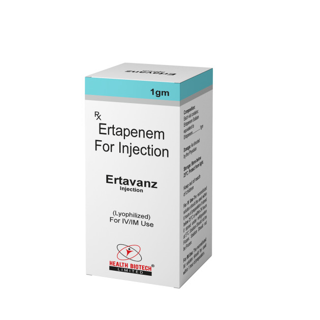 ERTAVANZ - ERTAPENEM FOR INJECTION 1 GM