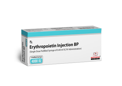 ERYTHROPOIETIN INJECTION BP (1 PREFILLED SYRINGE) 4000 IU