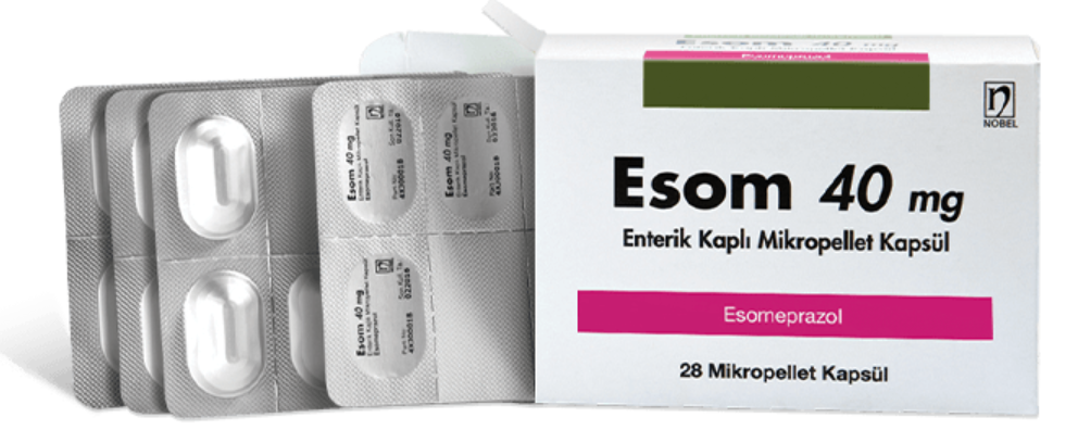 Esom (Esomeprazol) 20 mg, 40 mg Enteric Coated Micropellet Capsule 1