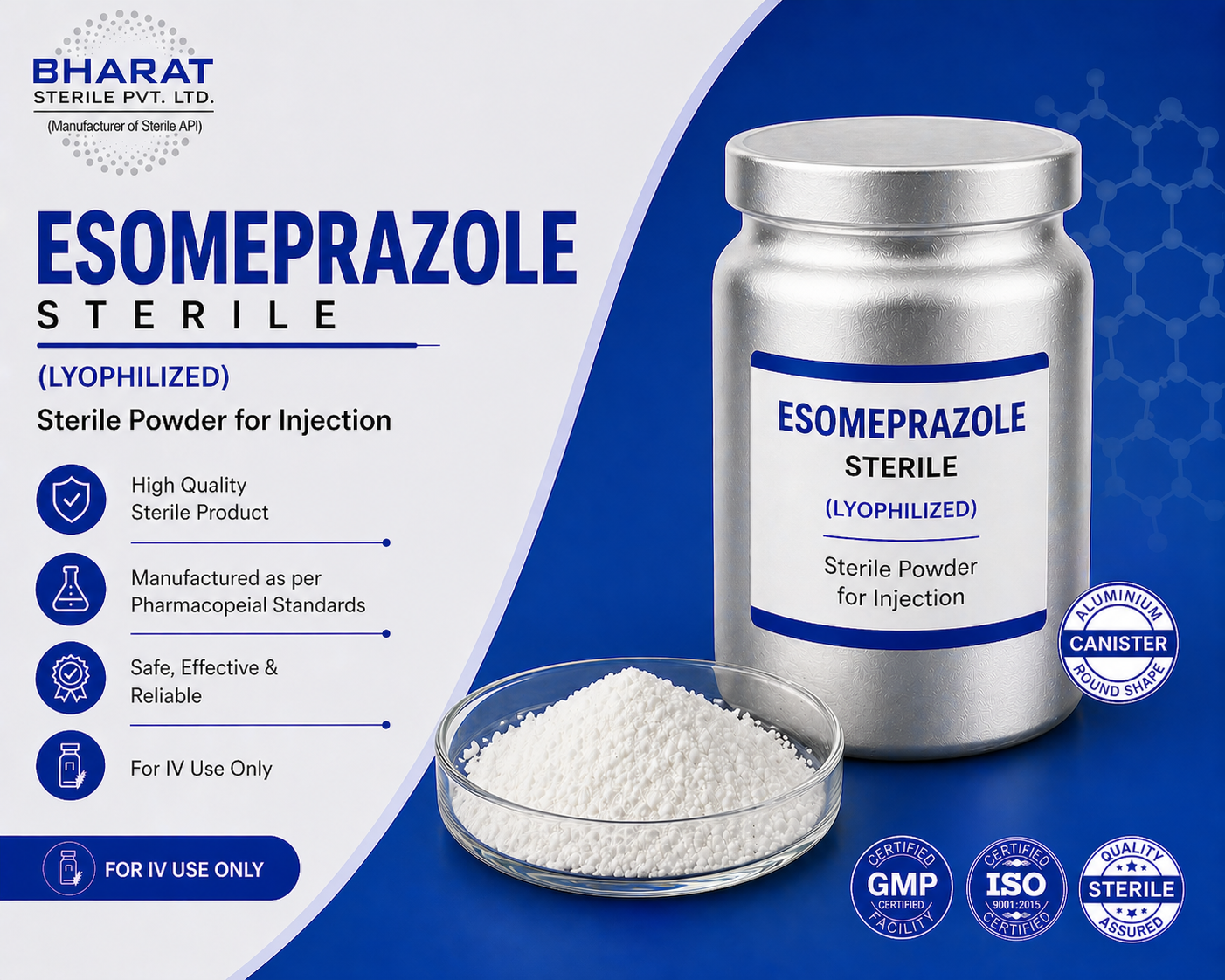 Esomeprazole Sterile  (Lyophilized)