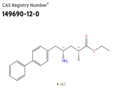 Ethyl (2R,4S)-5-([1,1'-biphenyl]-4-yl)-4-amino-2-methylpentanoate hydrochloride