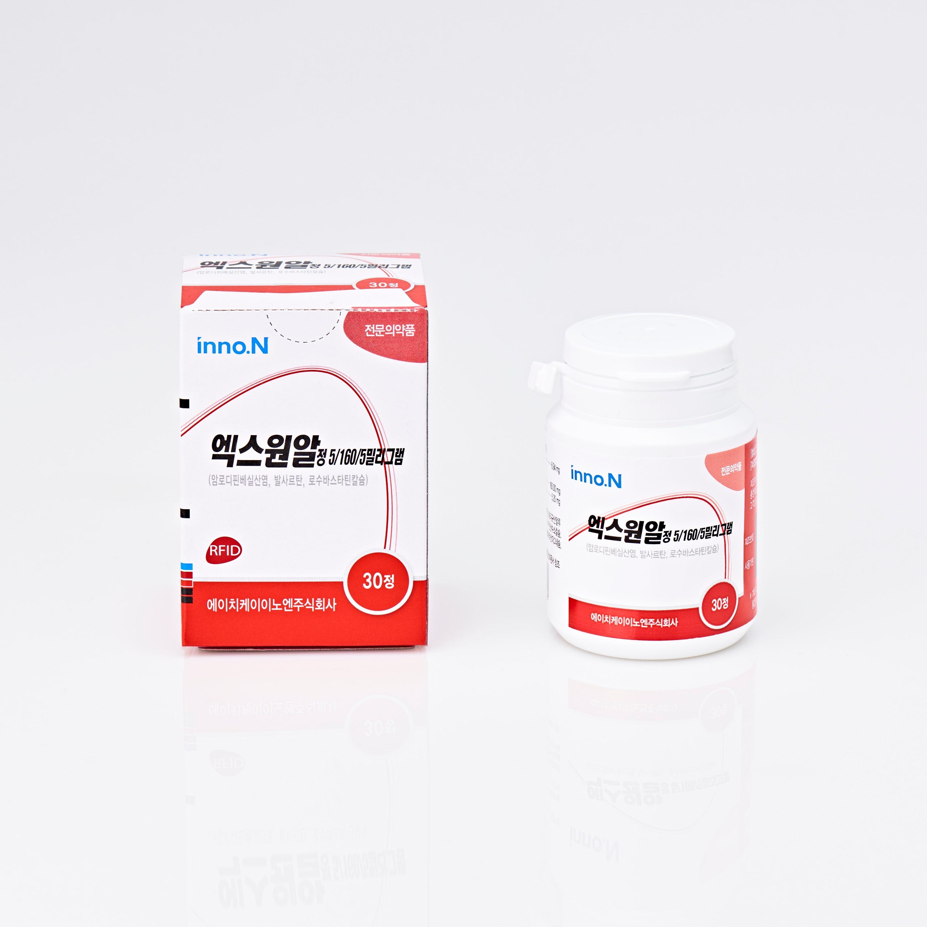 Exone-R Tab. (Valsartan/Amlodipine/Rosuvastatin)