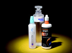 Eye wash blow/fill/seal packaging  contact lens solution blow/fill/seal packaging