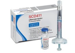Eylea biosimilar vial & PFS