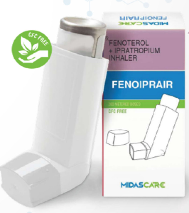 Fenoiprair (Ipratropium Bromide + Fenoterol Hydrobromide)
