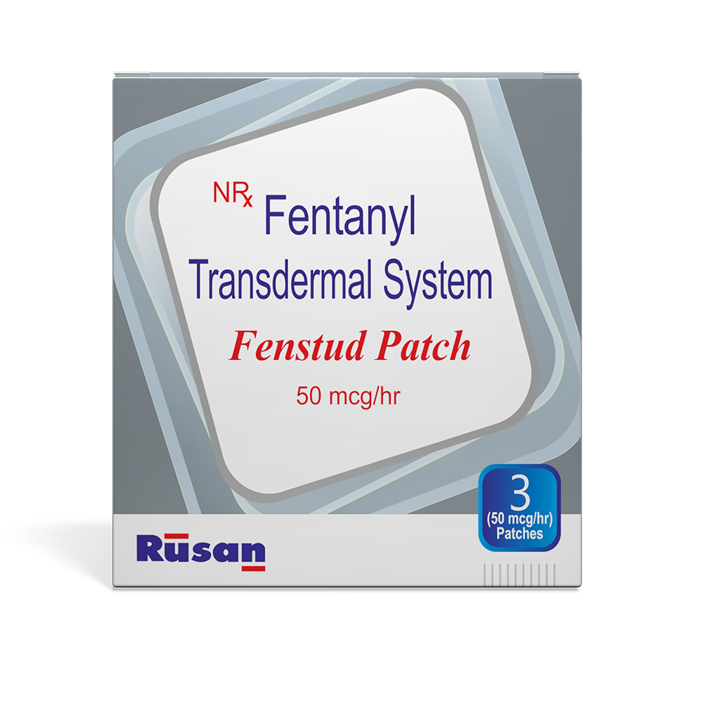 Fenstud - Fentanyl Transdermal Patch 12.5/25/50 mcg 3