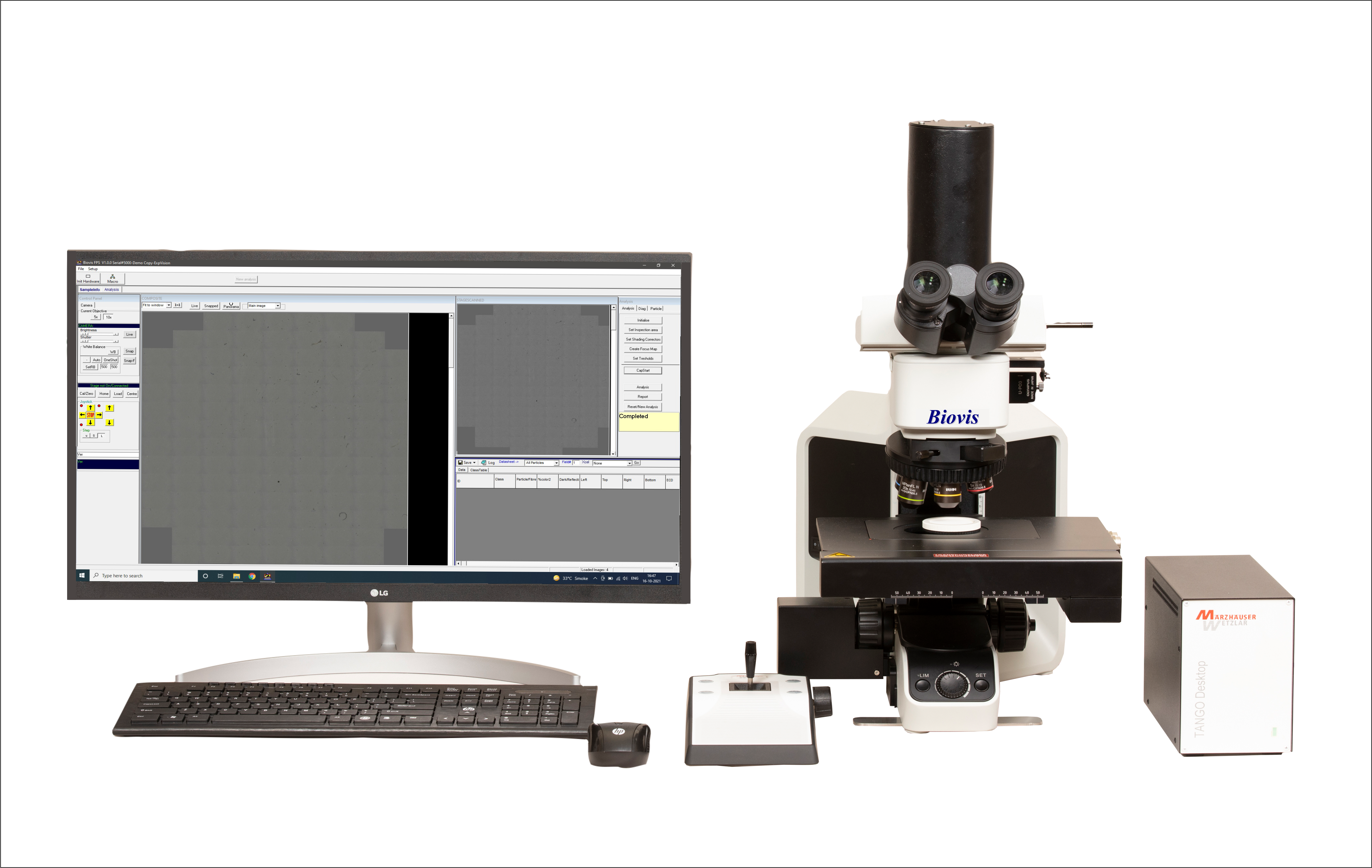 Filter Paper Scanning system for Contamination Testing in Injectable, Ophthalmic & Extraneous Matter for API