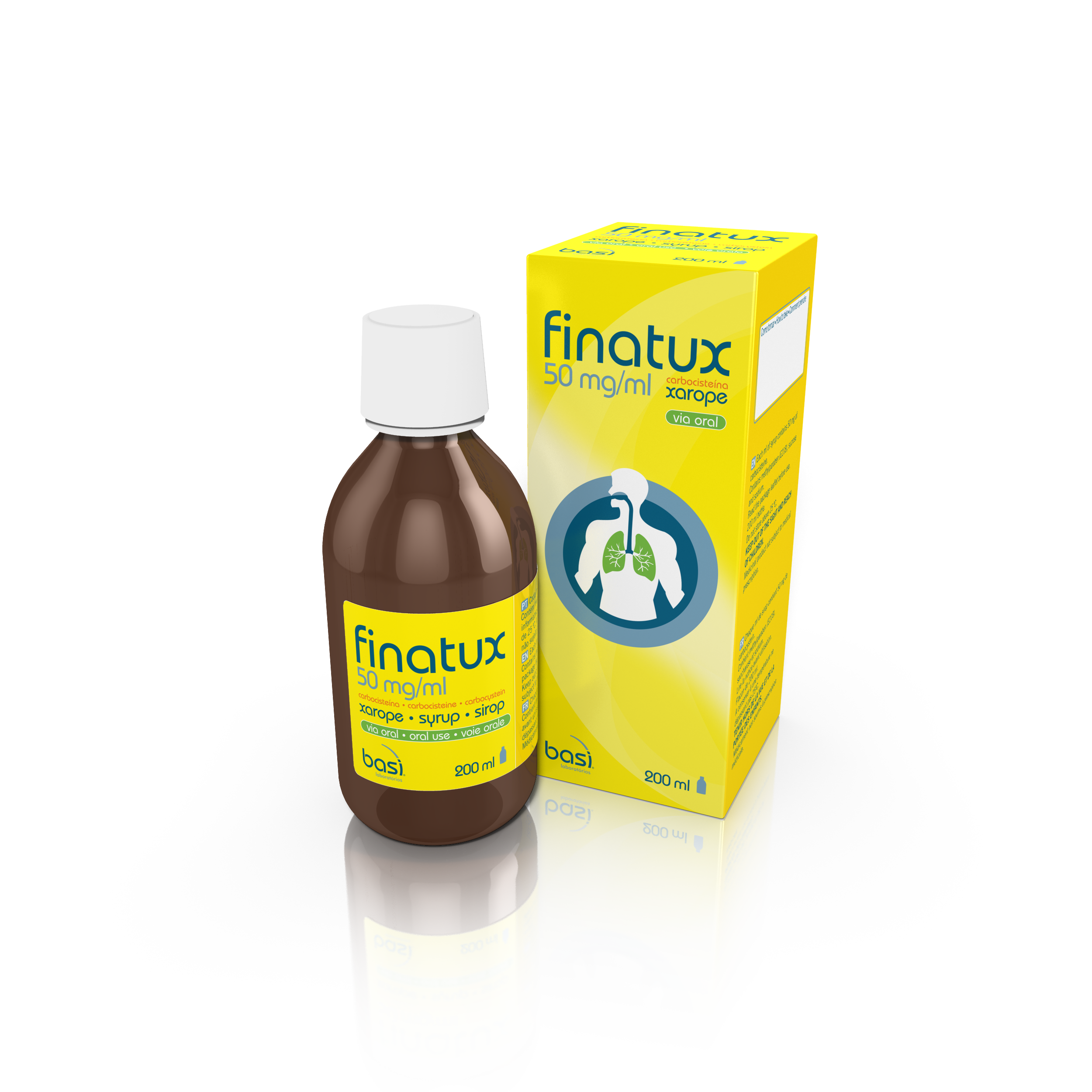 Finatux® (Carbocisteine) 50 mg/ml Syrup