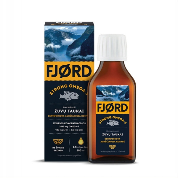 FJORD Strong Omega-3, 100 ml