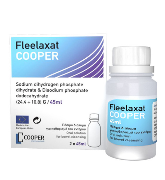 FLEELAXAT | Sodium Dihydrogen Phosphate Dihydrate + Disodium Hydrogen Phosphate Dodecahydrate (24.4 + 10.8) g/45mL