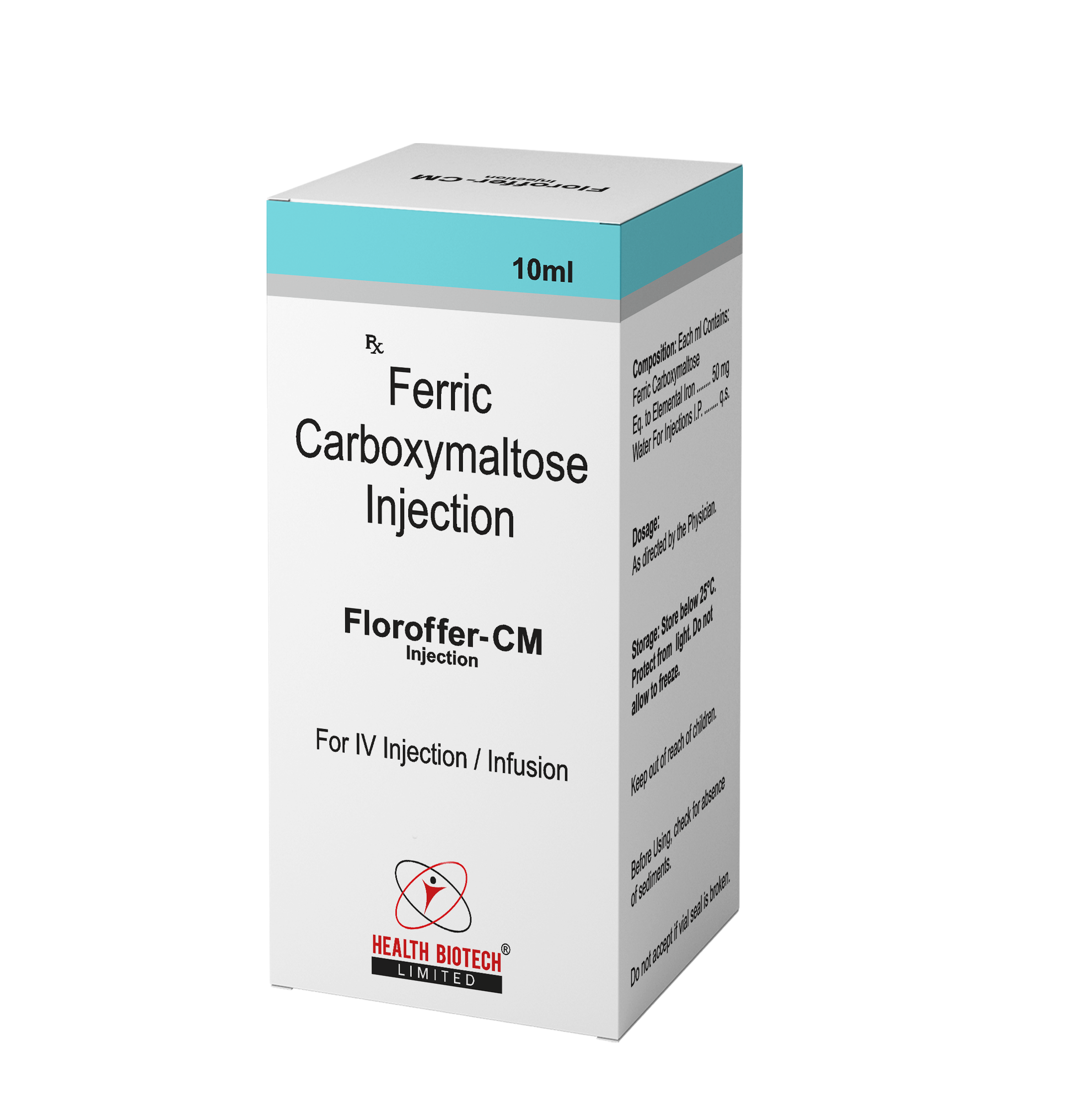 FLOROFFER-CM : FERRIC CARBOXYMALTOSE INJECTION 10ML
