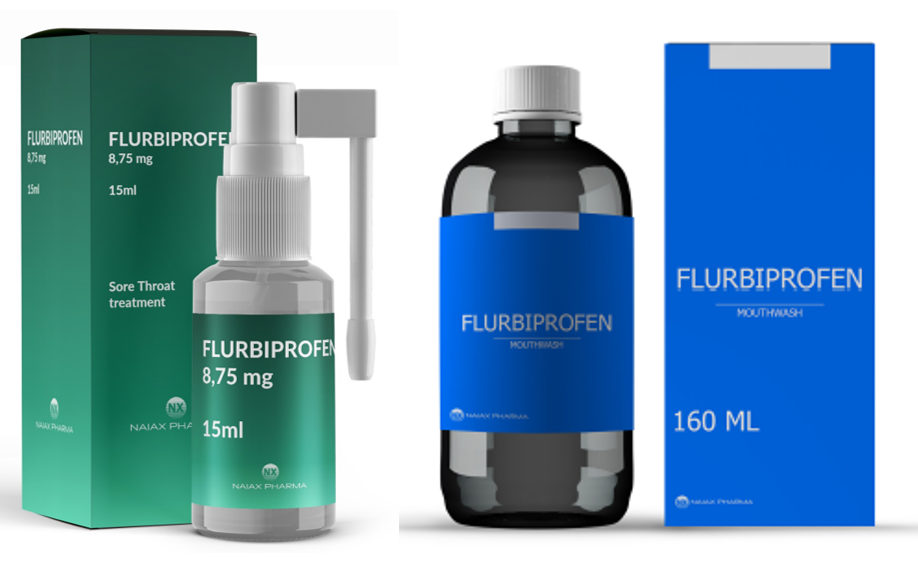 Flurbiprofen Spray and Mouthwash 1