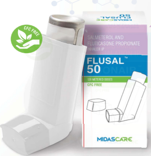 Flusal 50 (Salmeterol + Fluticasone Propionate)