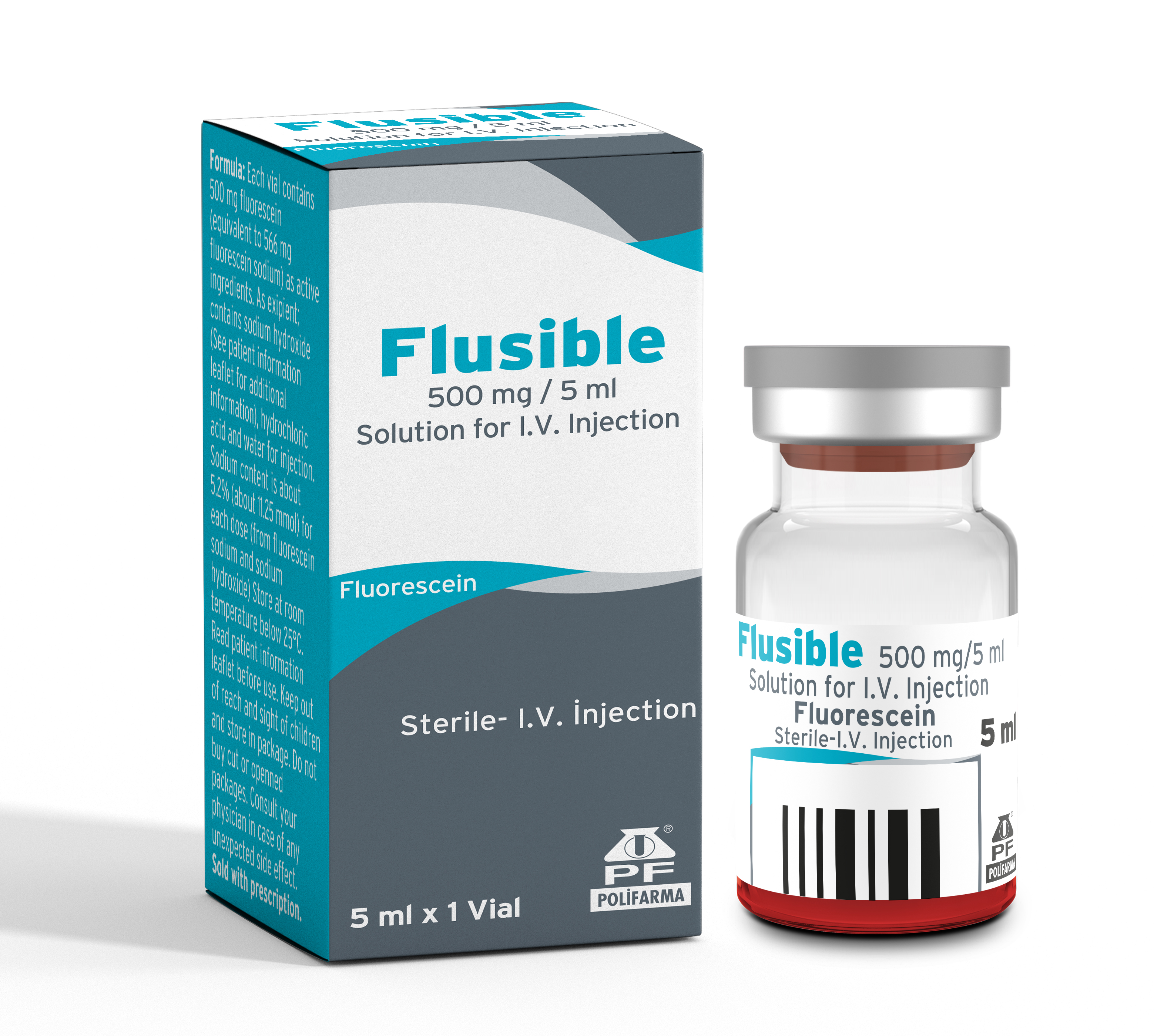 FLUSİBLE 500 MG/5 ML  SOLUTION FOR I.V. INJECTION