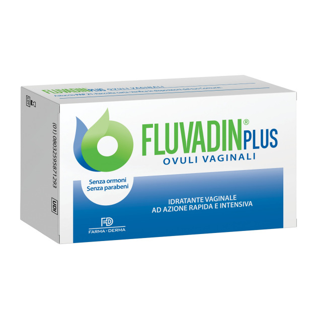 Fluvadin Plus® - Cicatridina Plus® MDR vaginal ovules for intense and rapid hydration