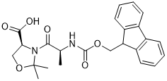 Fmoc-Ala-Ser(Psi(Me,Me)Pro)-OH CAS: 252554-78-2