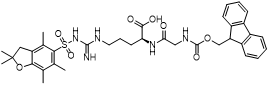 Fmoc-Gly-Arg(Pbf)-OH CAS:1048377-78-1