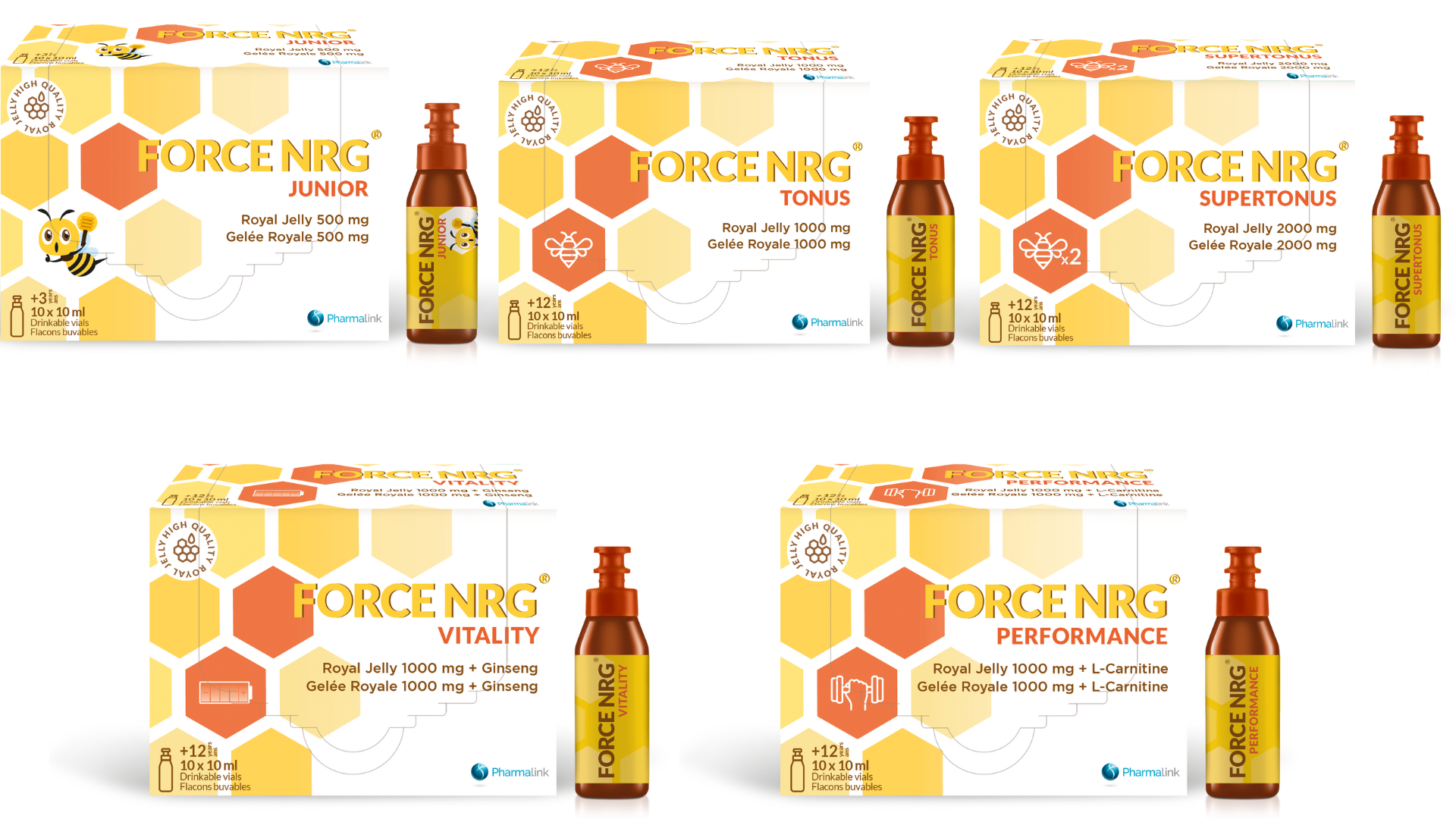 Force NRG®: High quality Royal Jelly