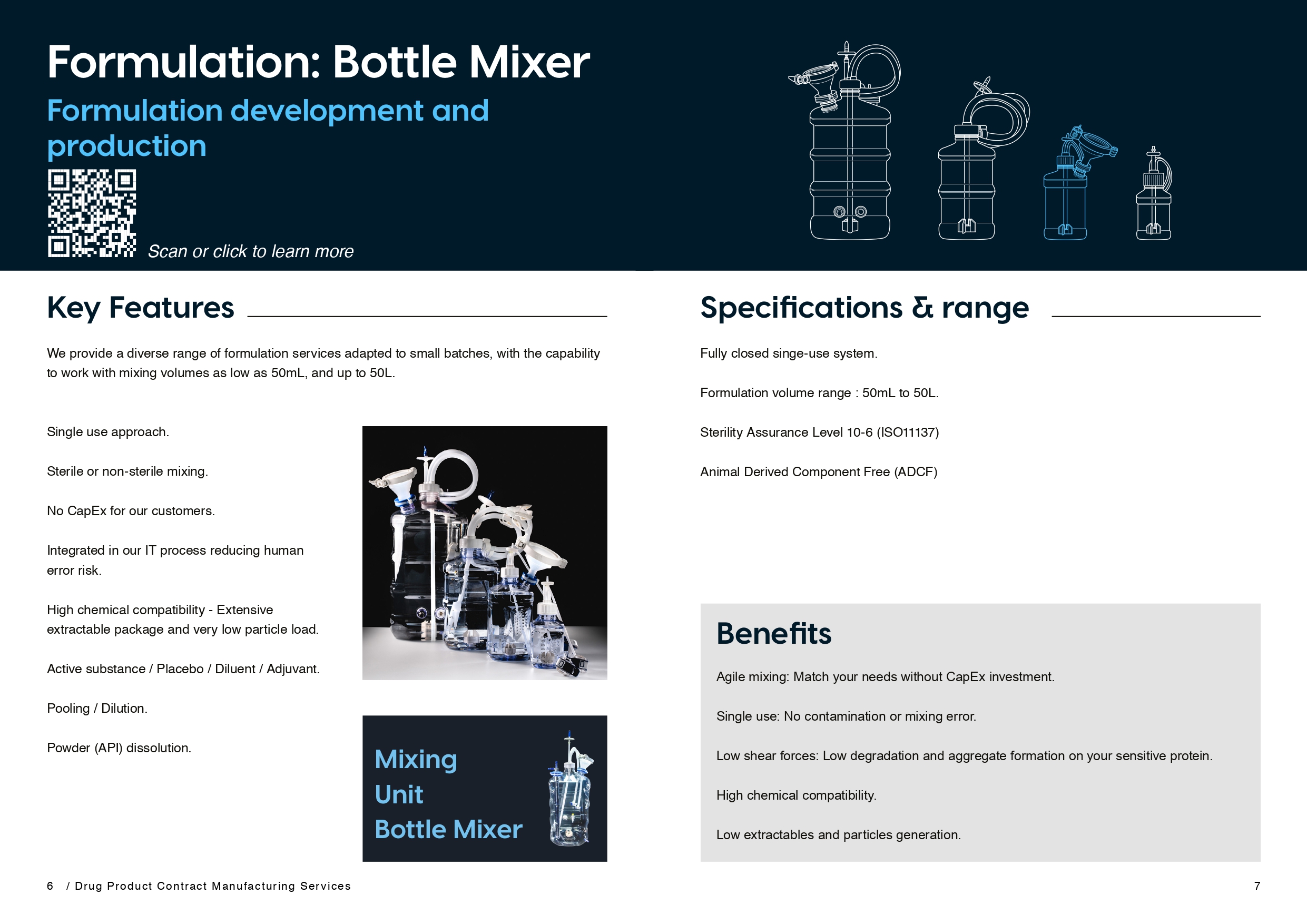 Formulation services (bottle mixer) 2