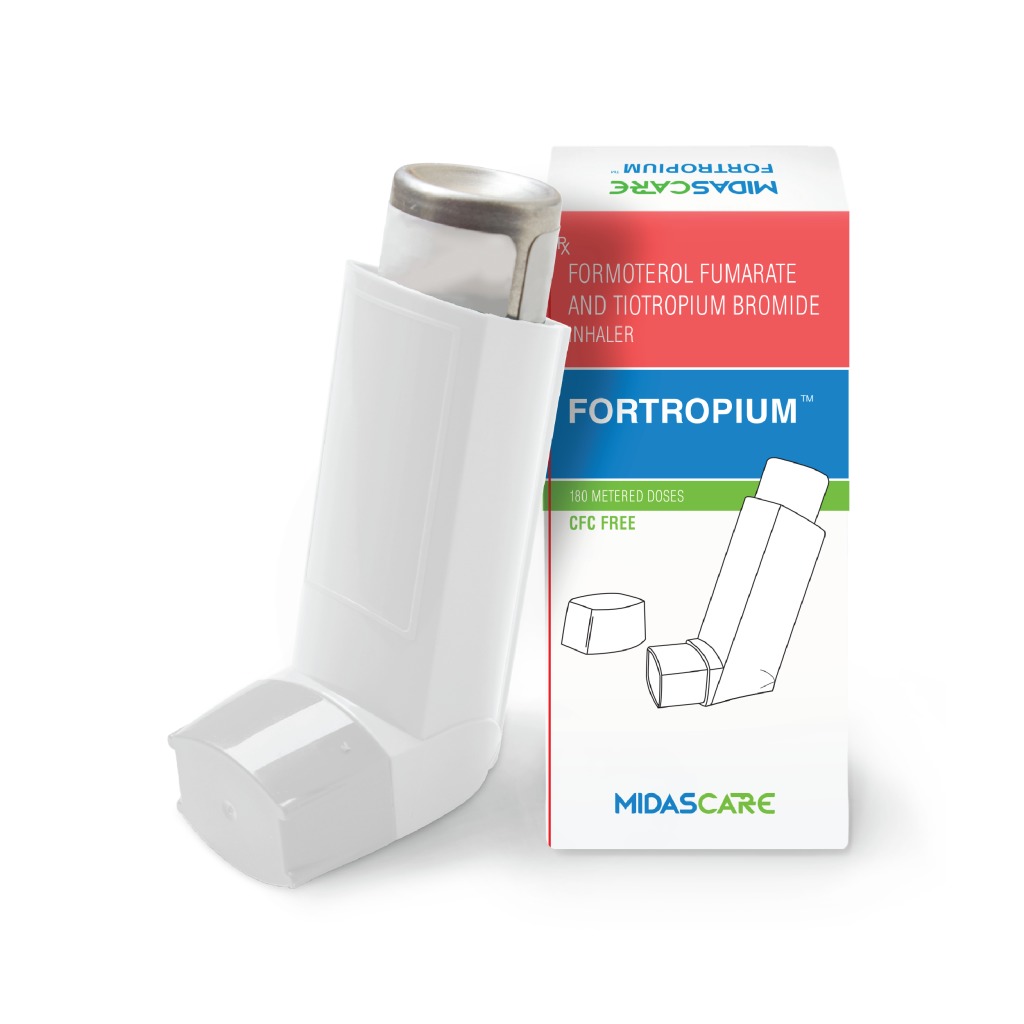 Fortropium (Formoterol Fumarate + Tiotropium Bromide)