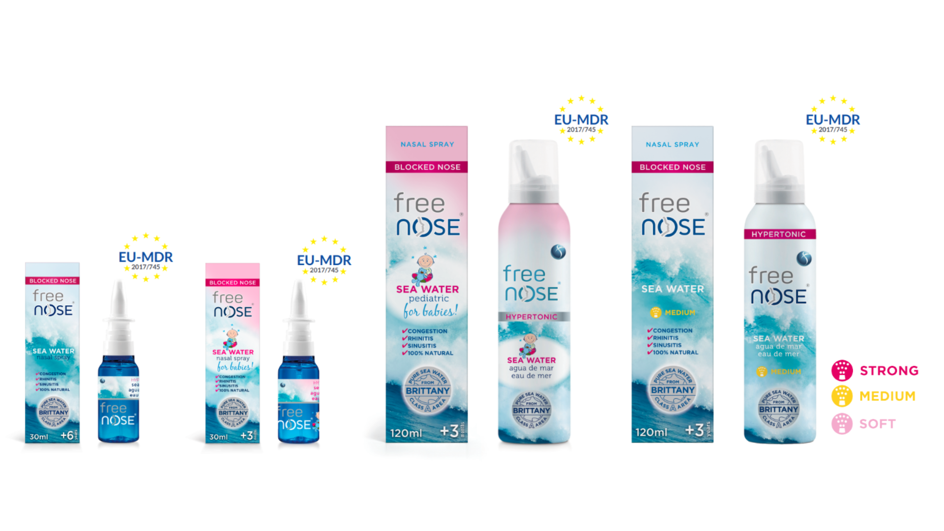 Free Nose® Hypertonic sea water 1