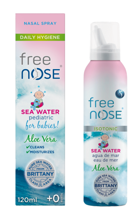 Free Nose® Isotonic sea water with Aloe vera 2