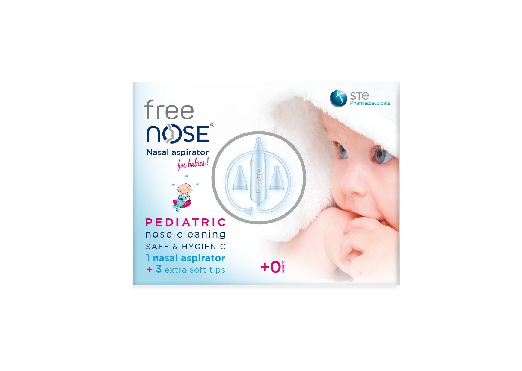 Free Nose® Nasal Aspirator + Refills 2