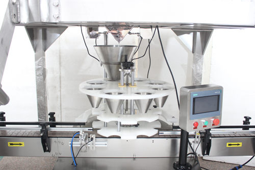 Fully Automatic Can Packaging Line with Combination Weigher Filling Sealing and Labeling 2