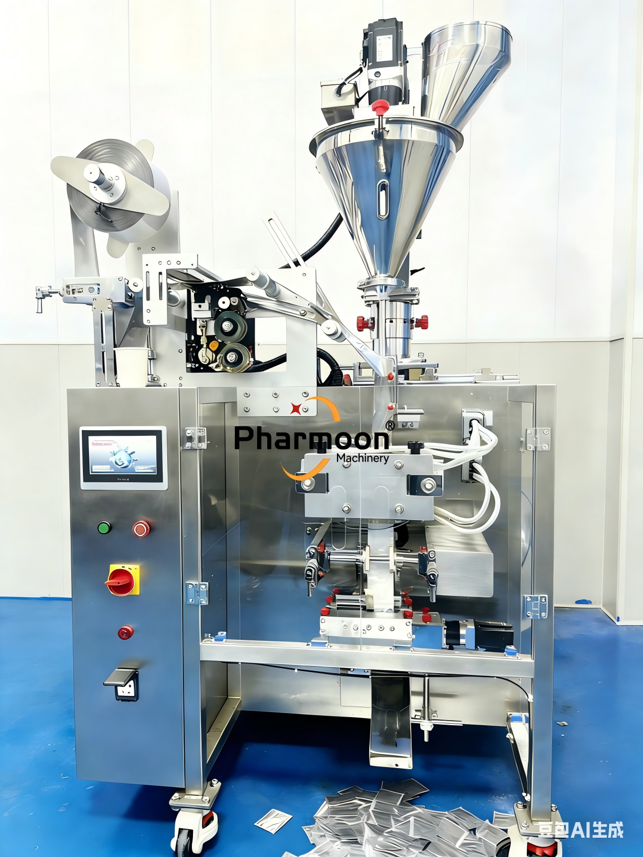 Fully Servo-driven Single-lane Sachet Packaging Machine 3