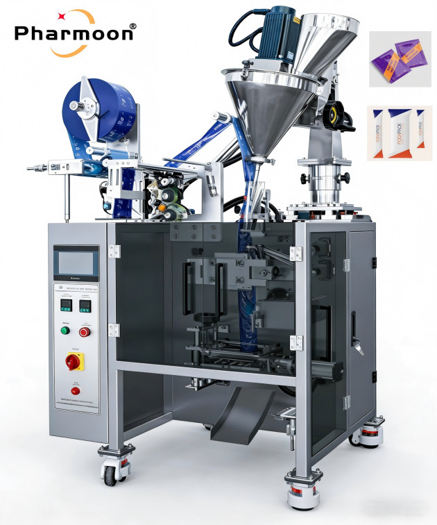 Fully Servo-driven Single-lane Sachet Packaging Machine
