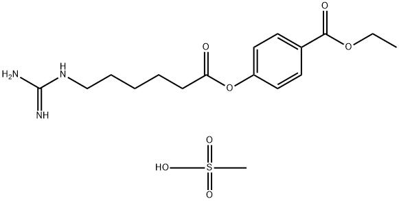 Gabexate mesylate for injection
