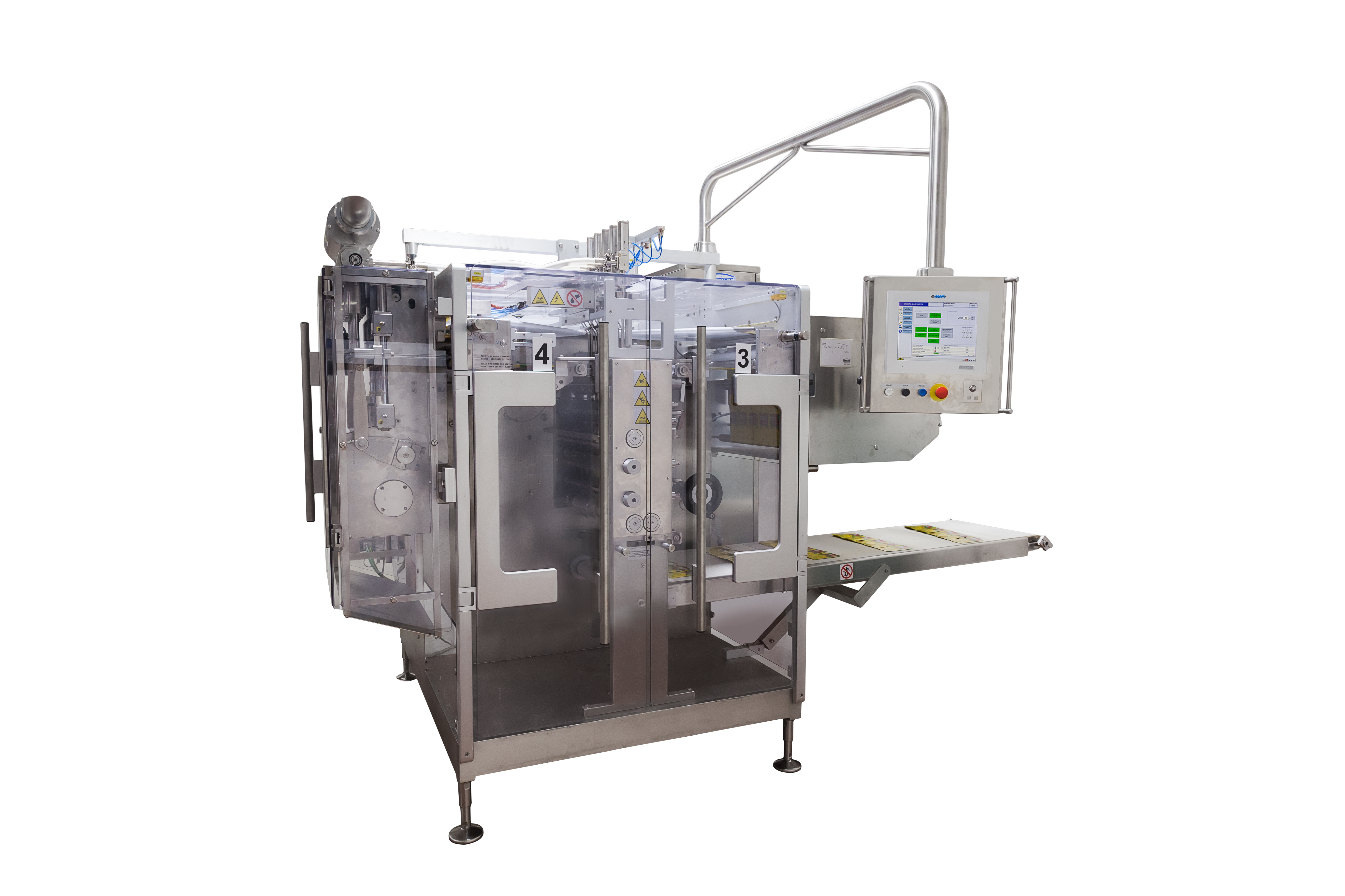 Gamma sachet machine