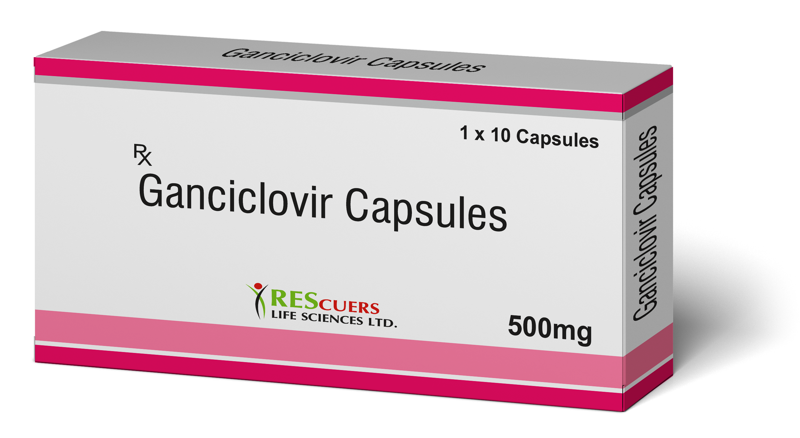 GANCICLOVIR 500 MG CAP