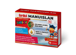 GardloX Manuislan - throat lozenges with Icelandic lichen, Chondrus crispus, marshmallow extract, d-panthenol, Manuka oil and Manuka honey MGO400 +