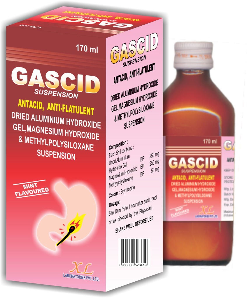 Gascid suspension | XL LABORATORIES PVT LTD | CPHI Online