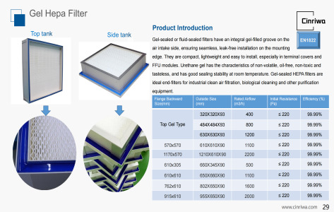 GEL HEPA FILTER