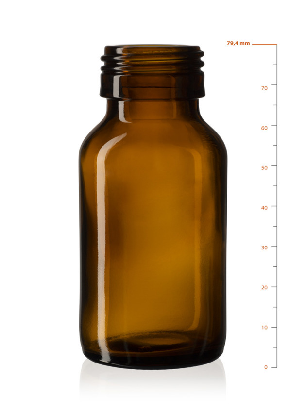 Glass bottles for syrups