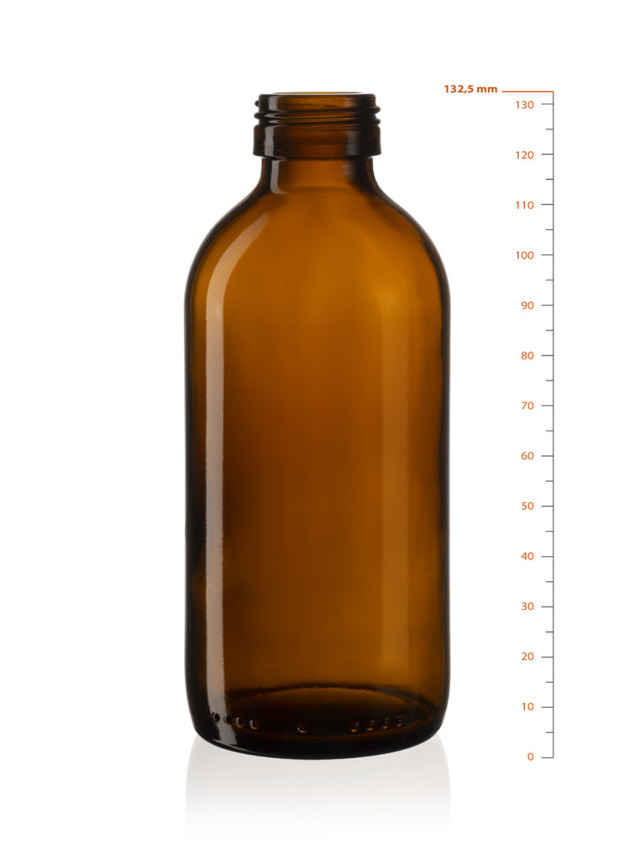 Glass bottles for syrups