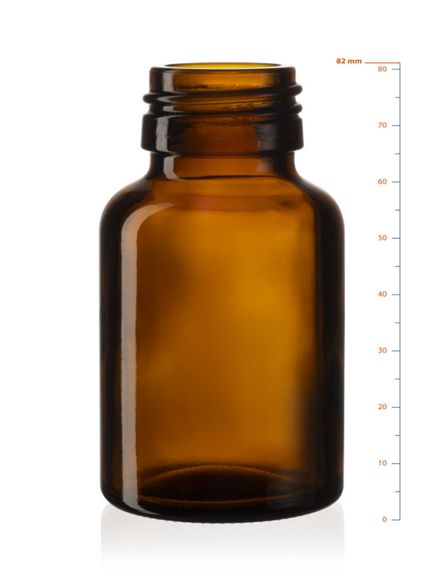 Glass bottles for syrups and sprays
